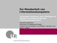 SelbsteinschÃ¤tzung zutreffend - Informationskompetenz