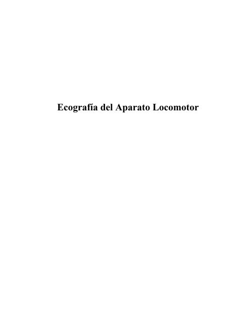 Ecografia del Aparato Locomotor.pdf