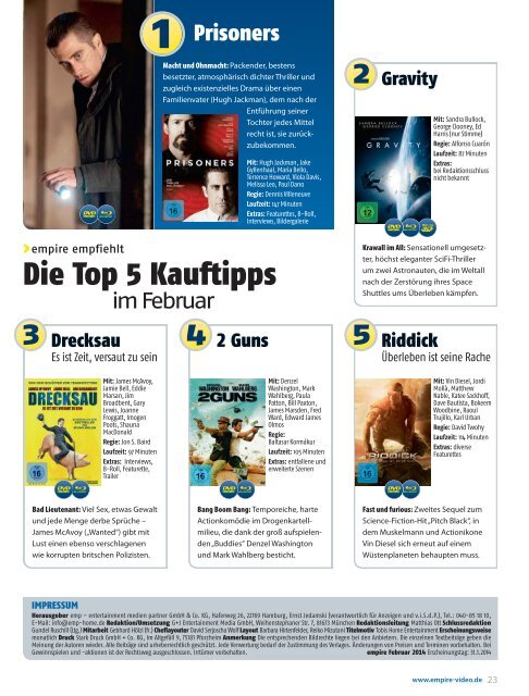 empire Kundenmagazin 2014/02
