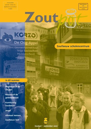 Zoutpot nr. 29 - september 2005 - Stad Zoutleeuw
