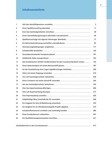 Leistungsprozesse Spedition und Logistik - Plantyn