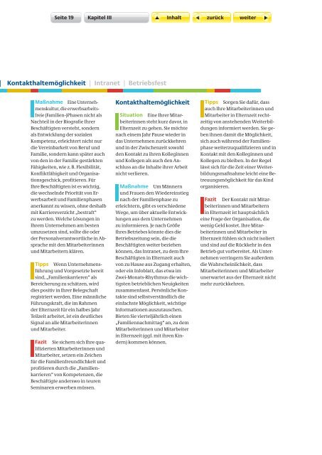 Familienorientierte Personalpolitik - Beruf & Familie gGmbH