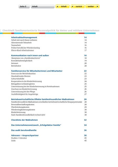 Familienorientierte Personalpolitik - Beruf & Familie gGmbH