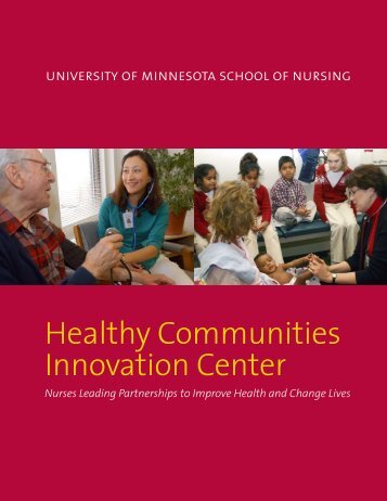 Healthy Communities Innovation Center - School of Nursing ...