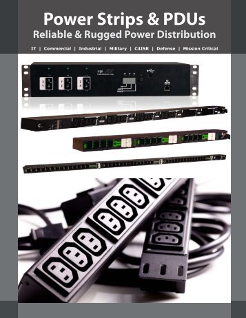 Power Strip Mini Catalog - Power Solutions by API Technologies