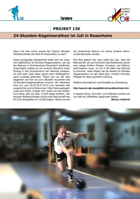 Classic Journal Online 64.2010 - DKBC