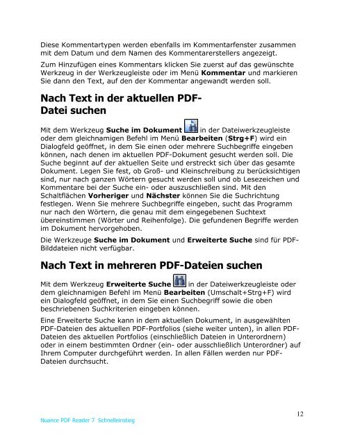 PDF-Dateien anzeigen - Nuance