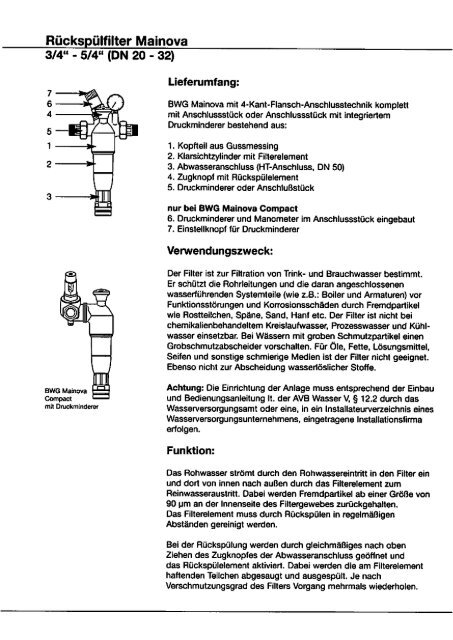 Einbau- und Bedienungsanleitung - World of Heating