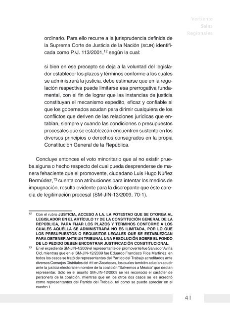 La representación procesal de las coaliciones - Tribunal Electoral ...