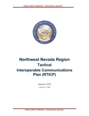 Northwest Nevada Region - Emergency Management - State of ...