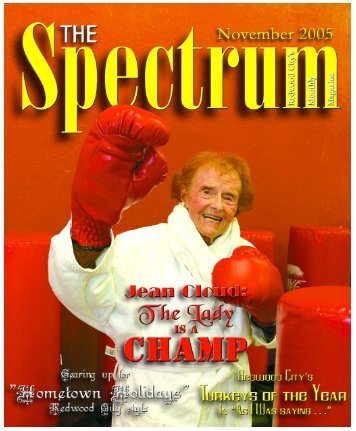spectrum the spectrum magazine redwood citys monthly