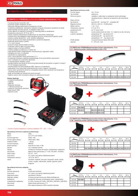 TECHNIKA WIDEOSKOPOWA - Ks-tools.com