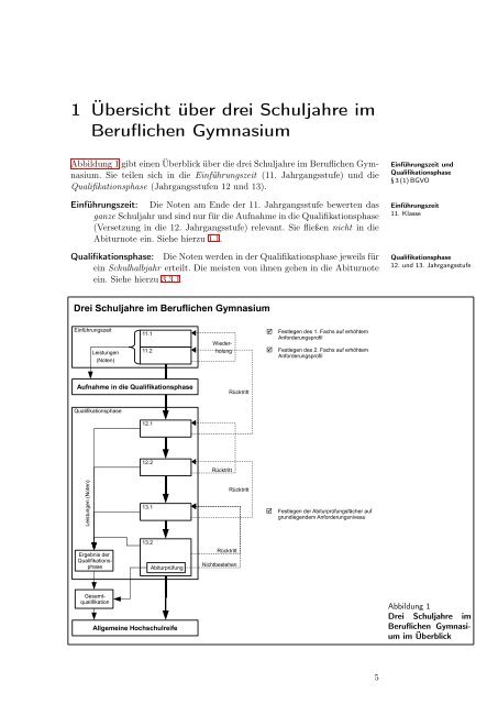 Ihr Weg zum Abitur 2012 am Beruflichen Gymnasium Elmshorn