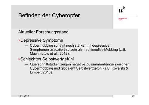 Cybermobbing - Jugend und Gewalt