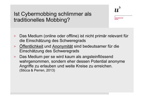 Cybermobbing - Jugend und Gewalt