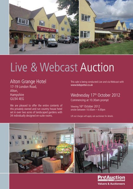 Live & WebcastAuction - Pro Auction