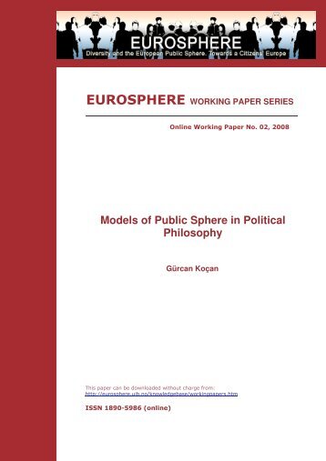 Models of Public Sphere in Political Philosophy