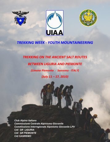 trekking week - youth mountaineering - UIAA