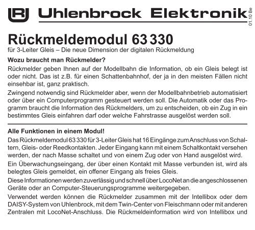 63330 - Uhlenbrock