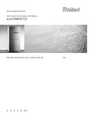 ecoCOMPACT Manual de instalare.pdf - Vaillant