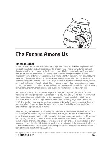 Fungus Among Us - North American Mycological Association