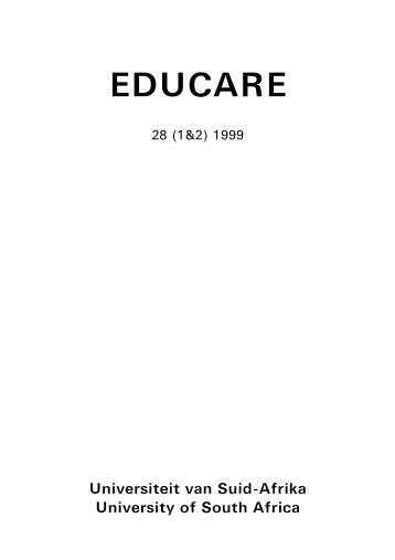 EDUCARE - University of South Africa
