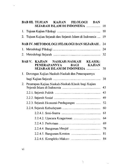 Naskah klasik dan penerapannya bagi kajian sejarah ... - PDII â LIPI