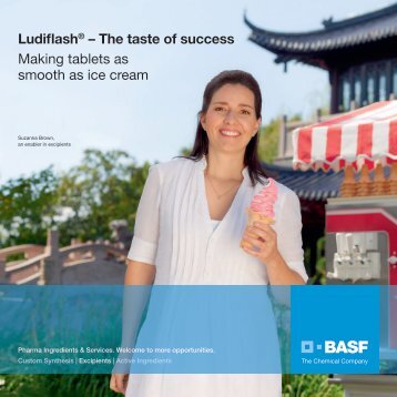 Ludiflash - Pharma Ingredients & Services BASF