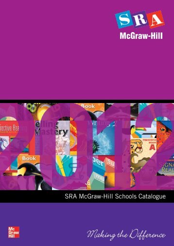 SRA McGraw-Hill Schools Catalogue - McGraw-Hill Education ...