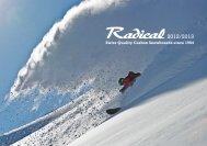 Swiss Quality Carbon Snowboards since 1984 - Radical Sports