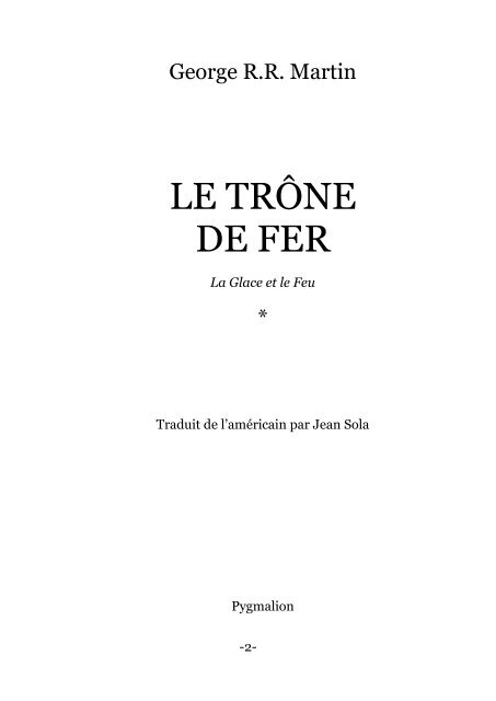 1. Le Trone de Fer.pdf