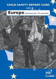 Child safety report card Europe 2009.pdf - EuroSafe