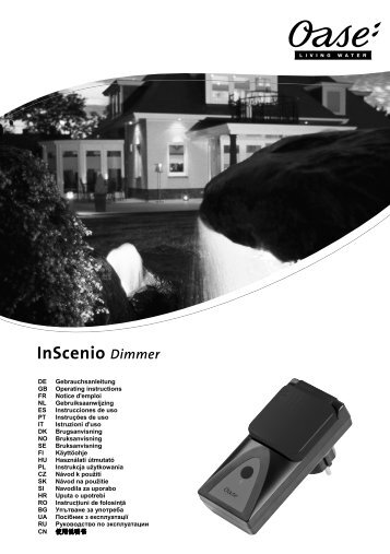 InScenio Dimmer - Oase Teichbau