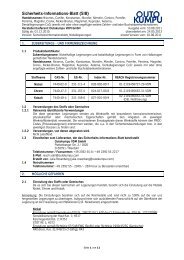 Sicherheitsinformationsblatt Nickellegierungen - ThyssenKrupp VDM