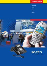 AGFEO Gesamtkatalog Deutsch - Passiontec