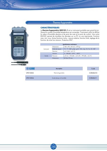 Instrumentation - CBM