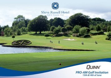 PRO-AM Golf Invitation - Slieve Russell Hotel