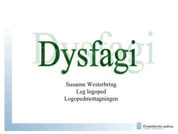 Dysfagi - Sundsvall