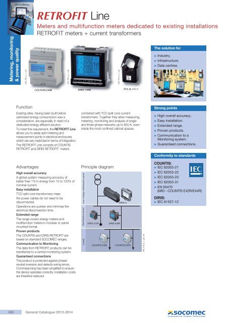 Countis Retrofit kWh meter range - IPD ...The