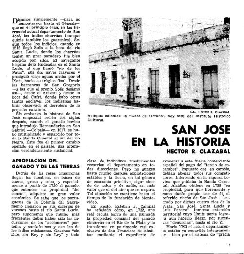 1 - San JosÃ© - Publicaciones PeriÃ³dicas del Uruguay