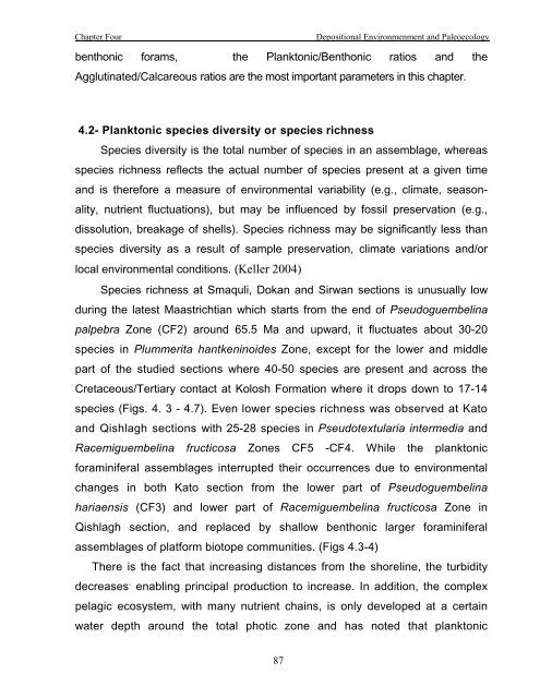 biostratigraphy and paleoecology of cretaceous/tertiary boundary in ...