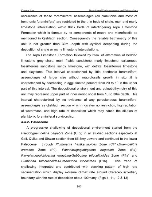 biostratigraphy and paleoecology of cretaceous/tertiary boundary in ...