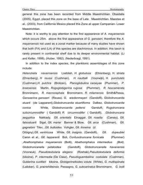 biostratigraphy and paleoecology of cretaceous/tertiary boundary in ...