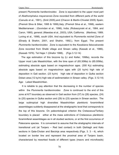 biostratigraphy and paleoecology of cretaceous/tertiary boundary in ...