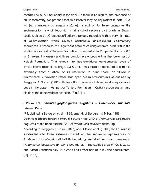 biostratigraphy and paleoecology of cretaceous/tertiary boundary in ...