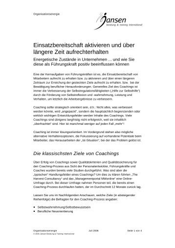Organisationsenergie.pdf - Jansen Beratung & Training / Executive ...