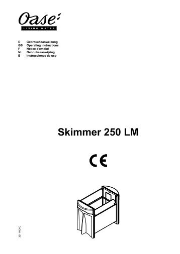 Skimmer 250 LM - Oase Teichbau