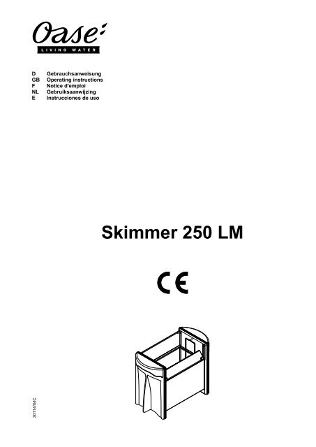 Skimmer 250 LM - Oase Teichbau
