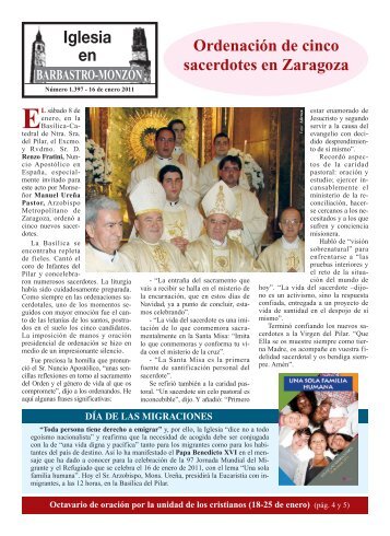 2011 01 16 - DiÃ³cesis de Barbastro-MonzÃ³n