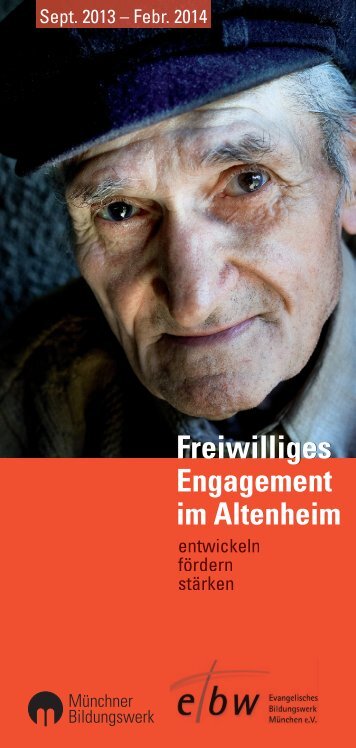 Freiwilliges Engagement im Altenheim - MÃ¼nchner Bildungswerk